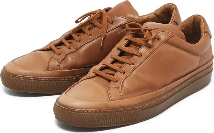 Achilles leather lace-up sneakers - Image 2