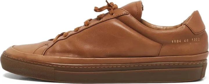 Achilles leather lace-up sneakers