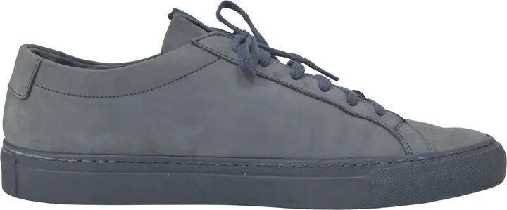 Achilles Low Sneakers in Blue Suede