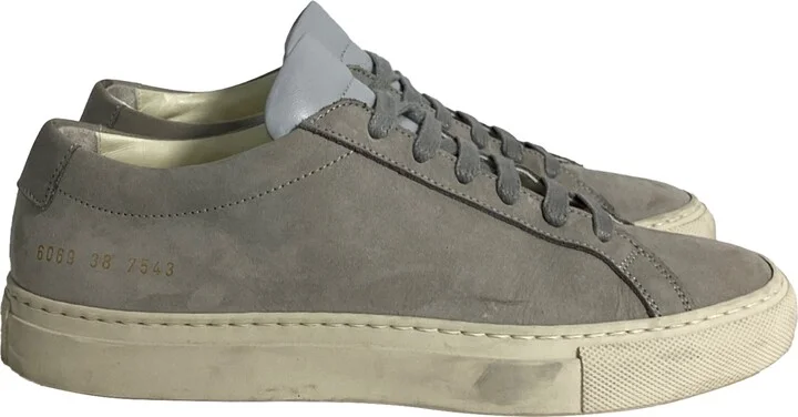 Achilles Low Sneakers in Grey Suede