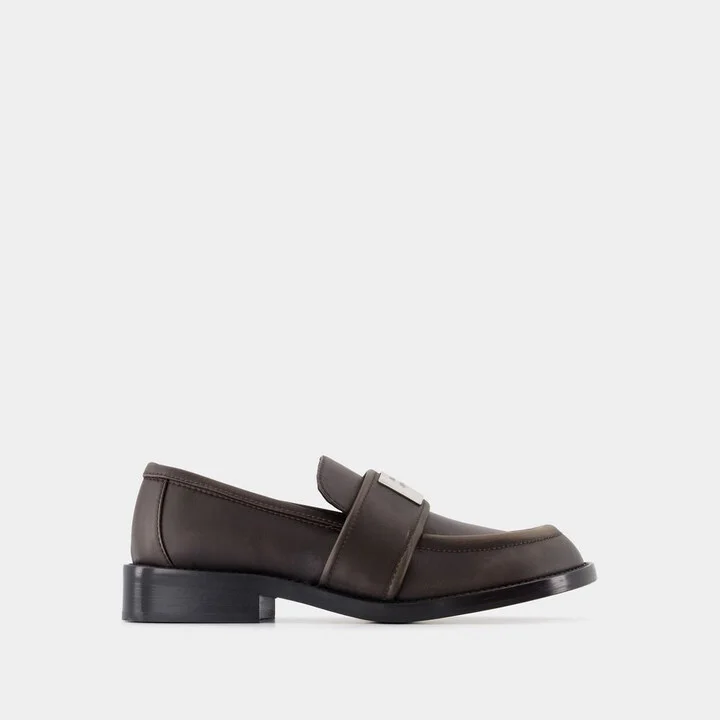 Acne Studios Bargot Sludge Moccasins