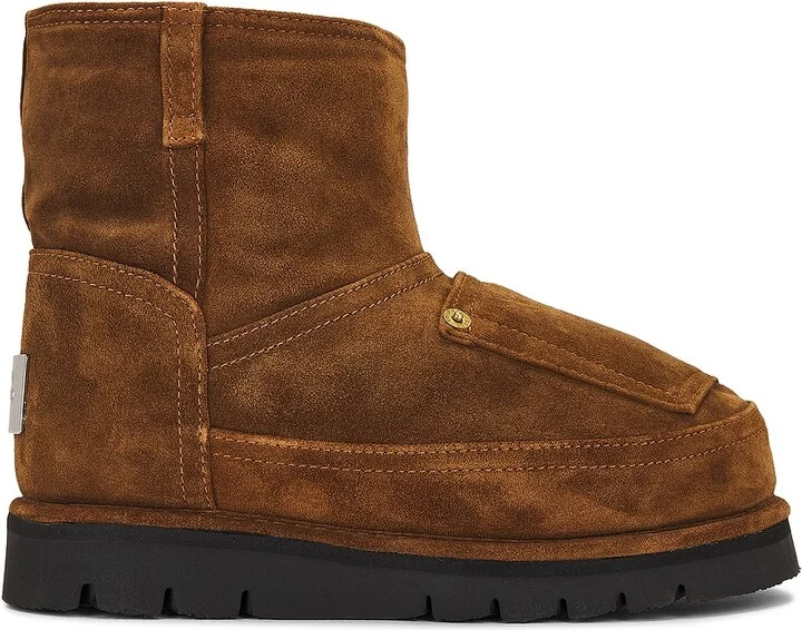Acne Studios Batter Low Boot in Brown