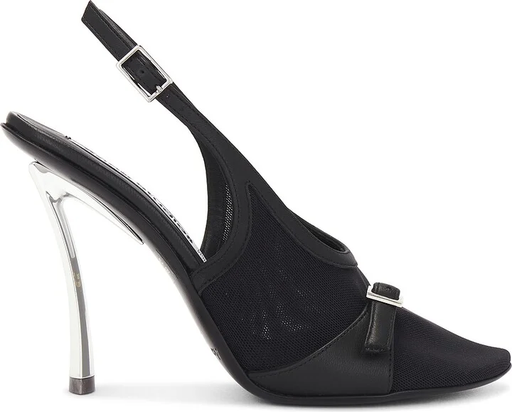 Acne Studios Beba 85 Mule in Black