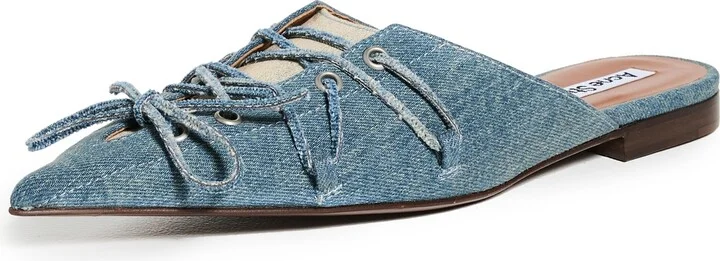 Acne Studios Bitten Denim Flats