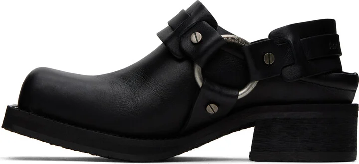 Acne Studios Black Buckle Loafers - Image 3