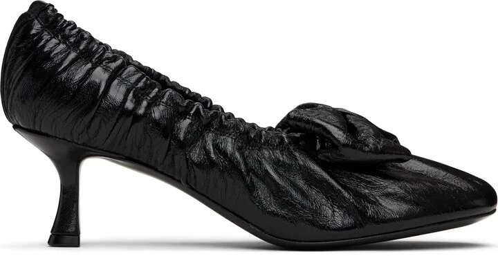 Acne Studios Black Leather Heels