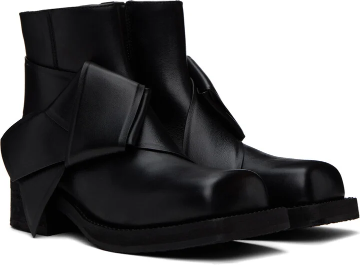 Acne Studios Black Musubi Boots - Image 4