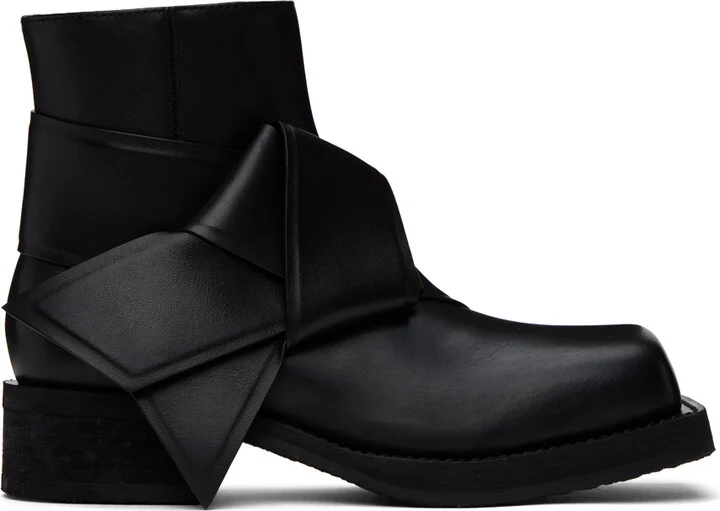 Acne Studios Black Musubi Boots