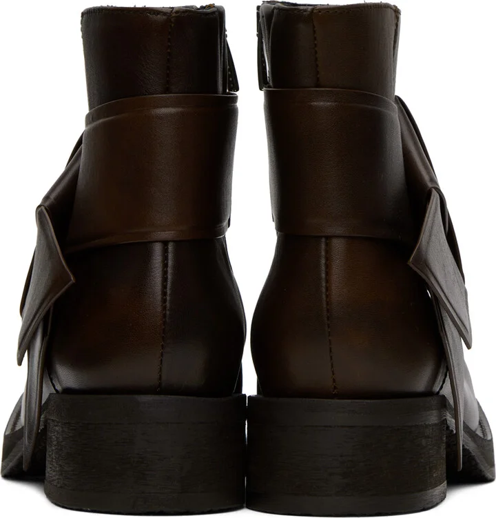 Acne Studios Brown Musubli Boots - Image 2