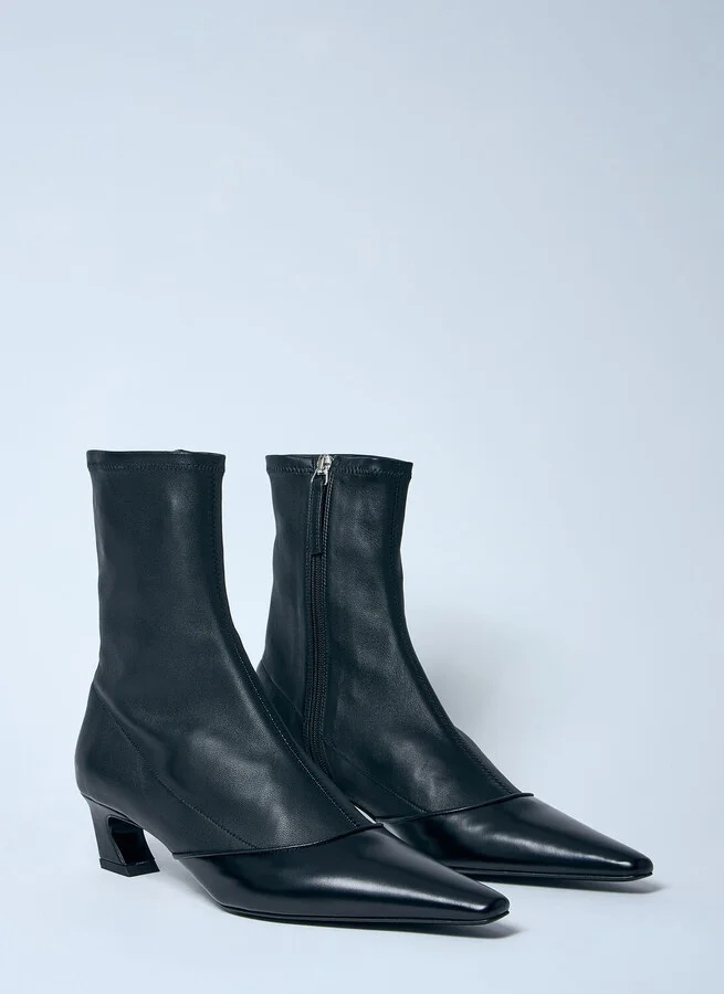 Acne Studios Heeled Ankle Boots - Woman Boots Black Eu - 37 - Image 2