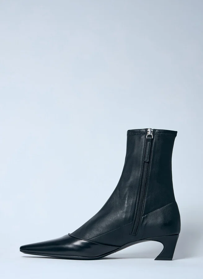 Acne Studios Heeled Ankle Boots - Woman Boots Black Eu - 37 - Image 4