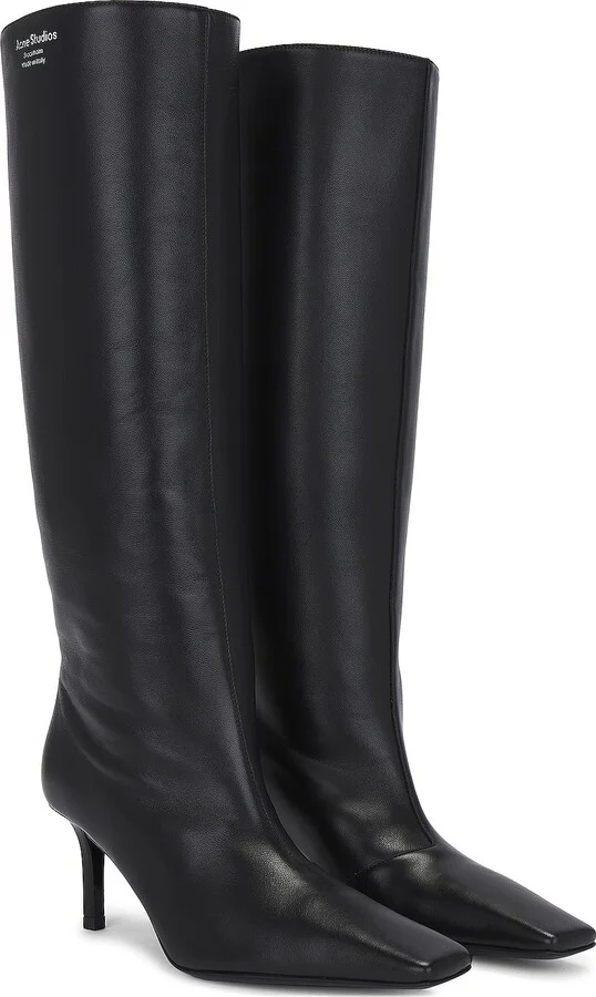 Acne Studios Knee High Boot in Black