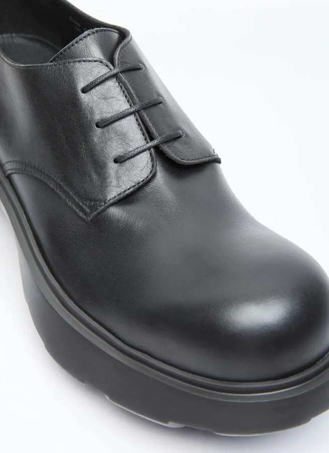 Acne Studios Leather Lace-up Shoes - Man Lace Ups Black Eu - 43 - Image 2