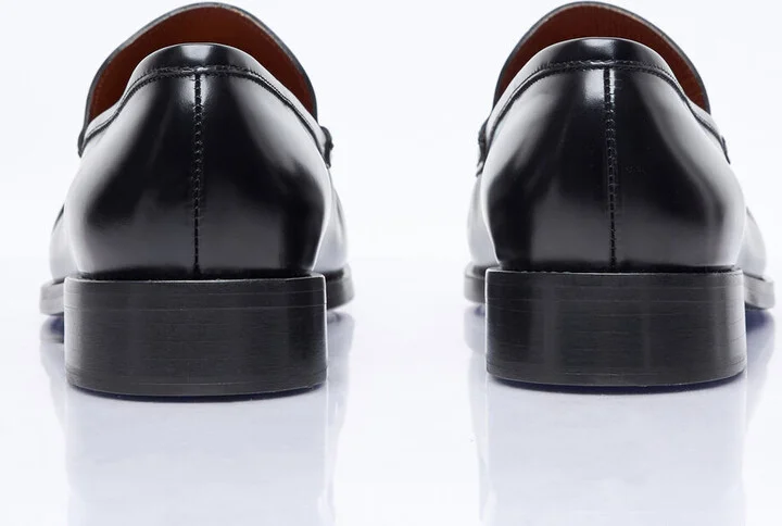 Acne Studios Leather Loafers - Man Loafers Black Eu - 45 - Image 6