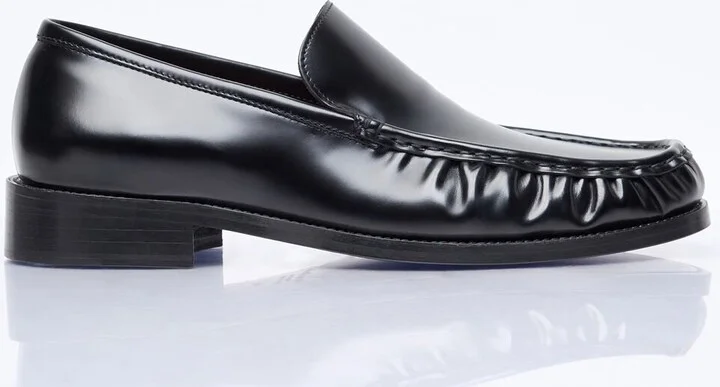 Acne Studios Leather Loafers - Man Loafers Black Eu - 45