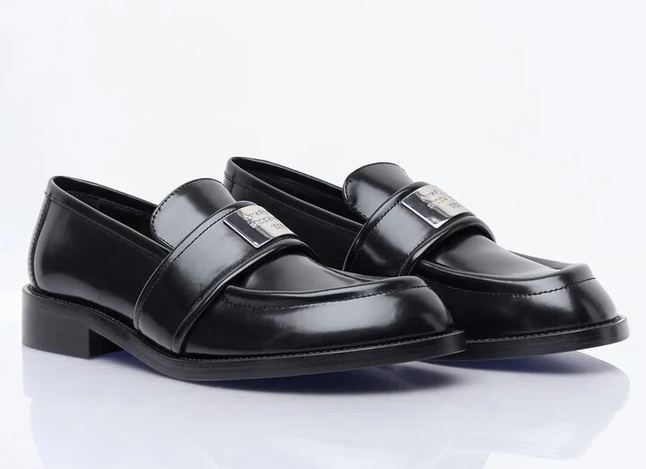 Acne Studios Leather Loafers - Woman Loafers Black Eu - 41 - Image 3
