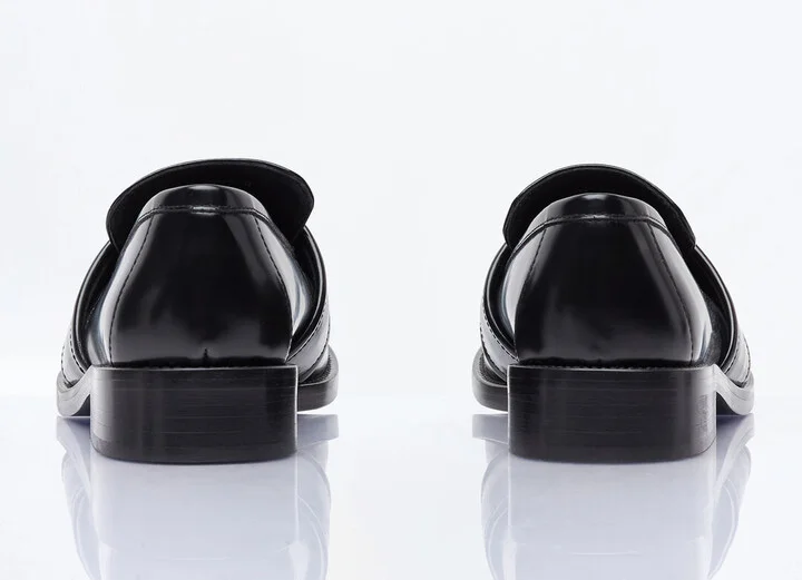 Acne Studios Leather Loafers - Woman Loafers Black Eu - 41 - Image 5