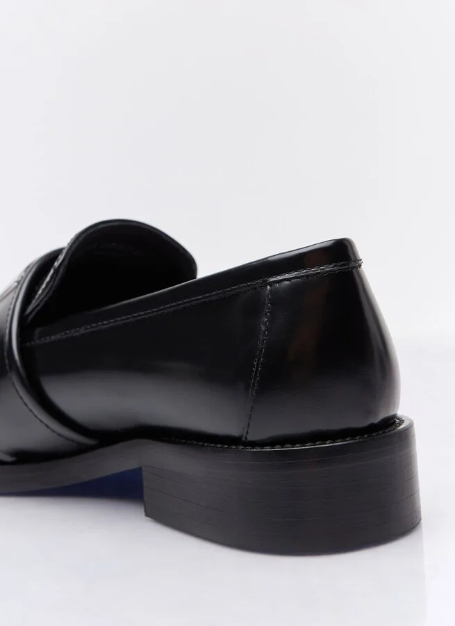 Acne Studios Leather Loafers - Woman Loafers Black Eu - 41 - Image 6