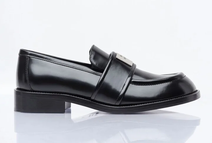 Acne Studios Leather Loafers - Woman Loafers Black Eu - 41