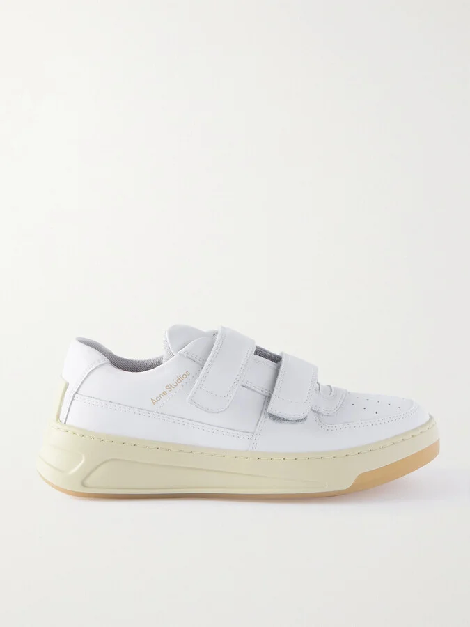 Acne Studios - Leather Sneakers - White