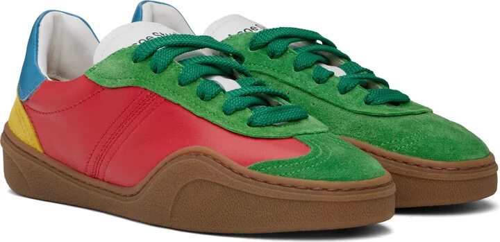 Acne Studios Multicolor Lace-up Sneakers - Image 4