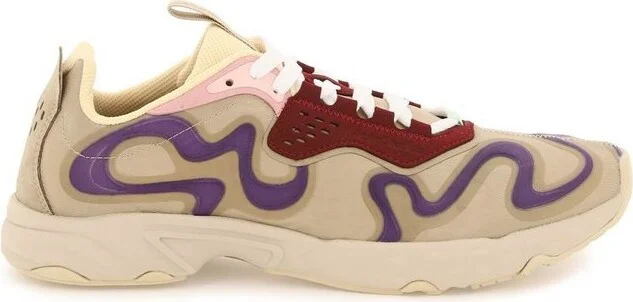 Acne Studios Ribbon Logo Lace-Up Sneakers