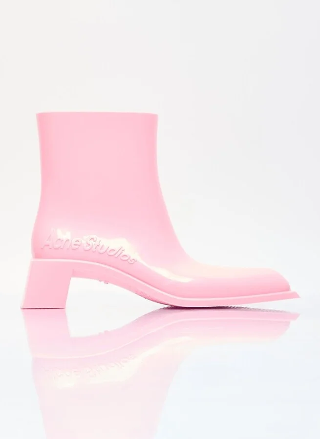Acne Studios Rubber Short Boots