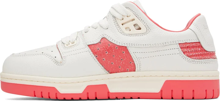Acne Studios White Low Top Sneakers - Image 3