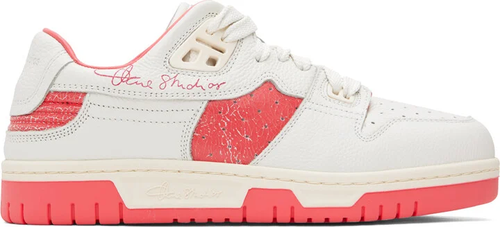 Acne Studios White Low Top Sneakers