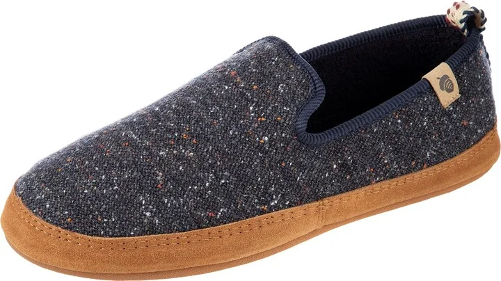 Acorn mens Lightweight Bristol Loafer With Tweed Upper and Ultralight Cloud Cushioning Slipper