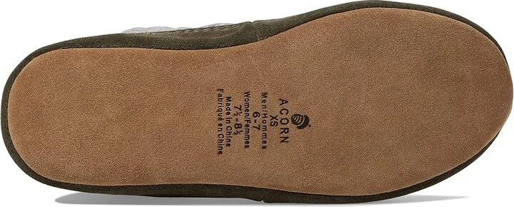 Acorn Polar Pair Women's Shoes Ash : SM (US Women's 9-10) M, Fleece/Suede - Image 3