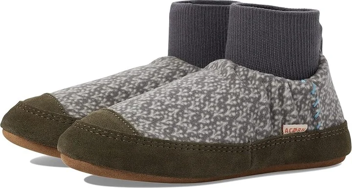 Acorn Polar Pair Women's Shoes Ash : SM (US Women's 9-10) M, Fleece/Suede