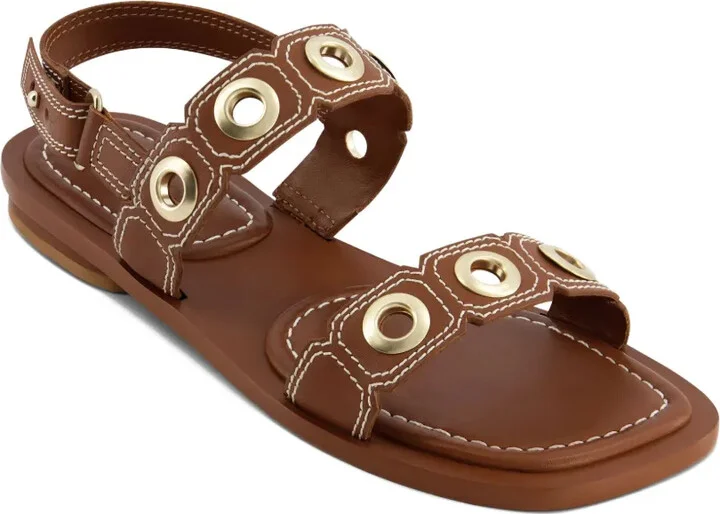 Acro grommet-embellished flat sandals - Image 2