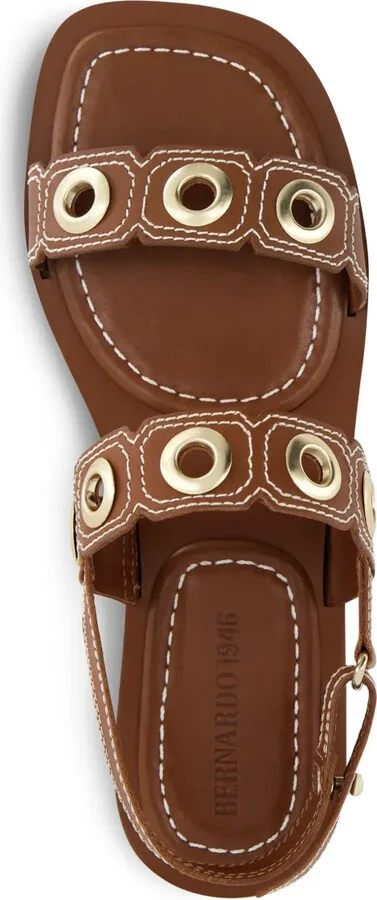 Acro grommet-embellished flat sandals - Image 3