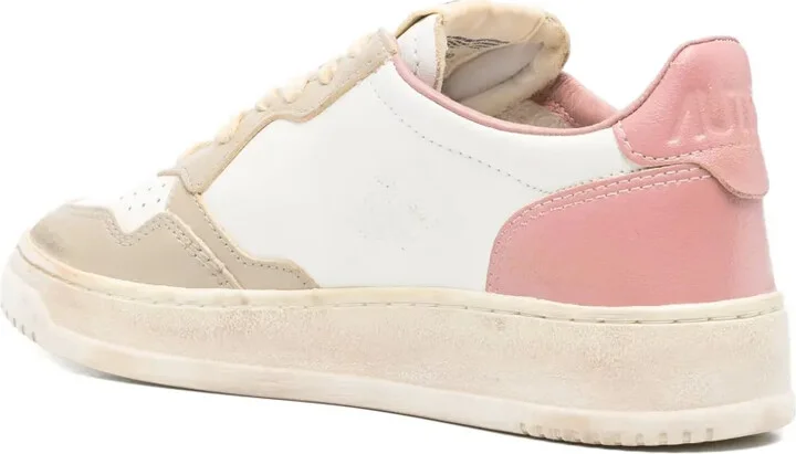 Action leather panelled sneakers - Image 3