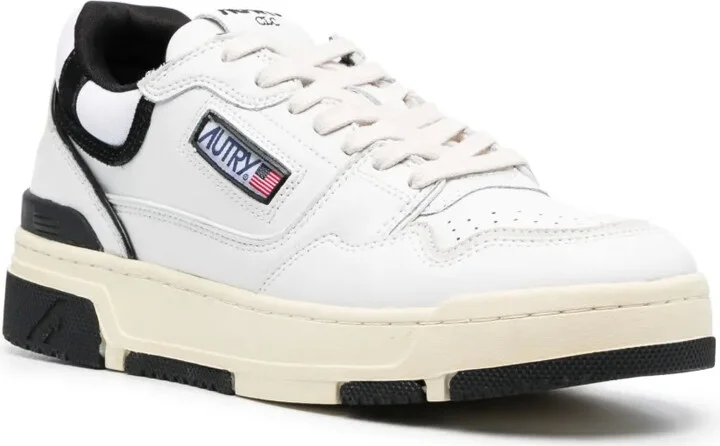 Action low-top leather sneakers - Image 2