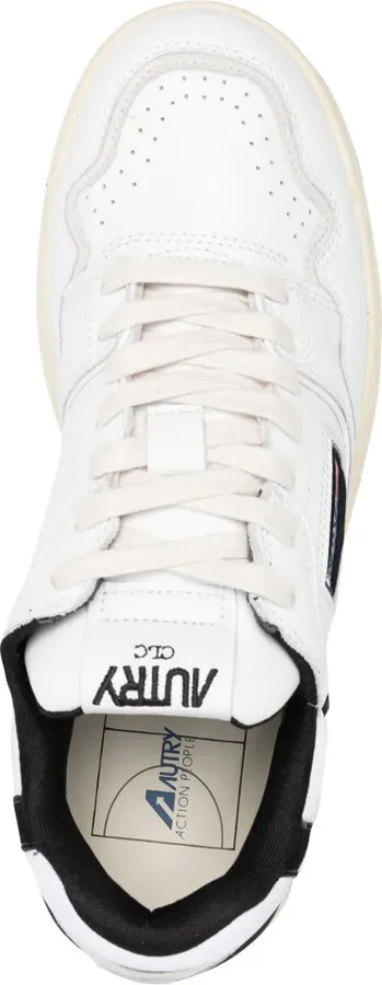 Action low-top leather sneakers - Image 4
