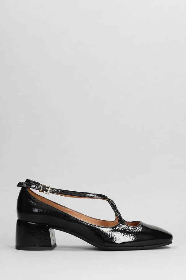Actress Pumps In Black Leather