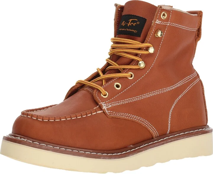 Ad Tec Men's 6" Goodyear Welt Construction Ankle Boot Brown (Brown