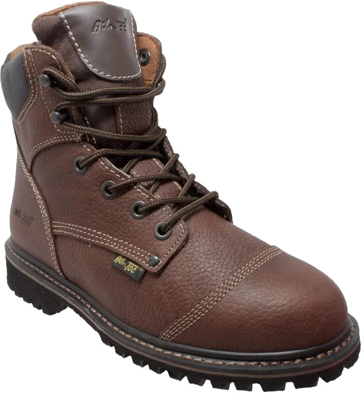 Ad Tec Men's 6 in Leather Comfortable Work Boots