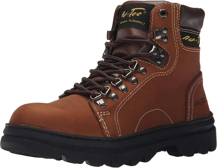 Ad Tec womens 6" Work Hiker Slip Resistent Ankle Boot