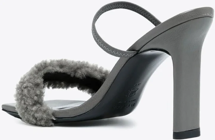 Ada 100 Shearling Strap Sandals - Image 2