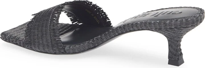 Ada Raffia Slide Sandal - Image 2