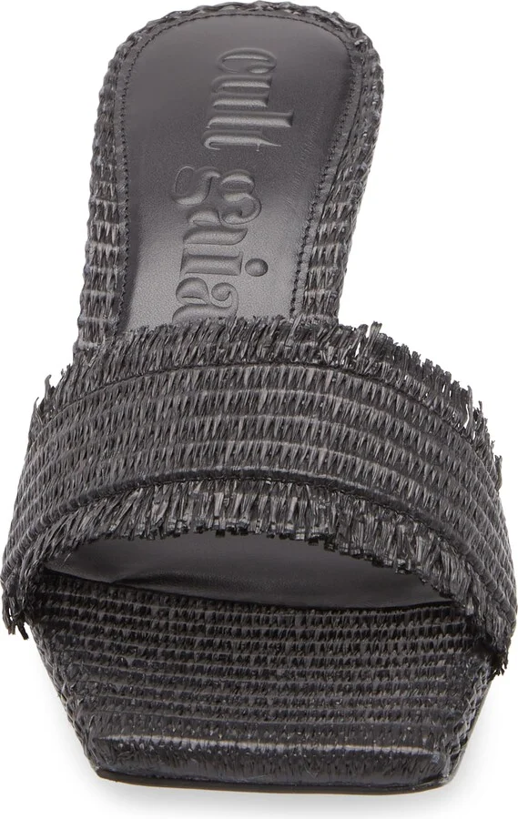 Ada Raffia Slide Sandal - Image 4