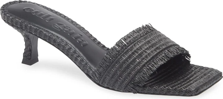 Ada Raffia Slide Sandal