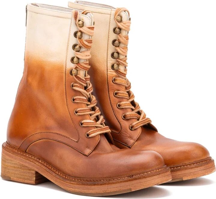 Adalina Dip Dyed Leather Boot - Image 7