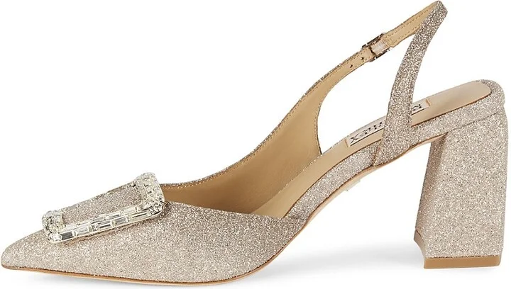 Adaline 75MM Glitter Pumps - Image 4