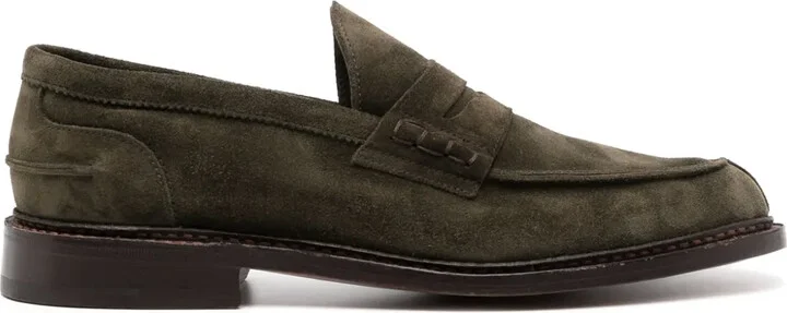 Adam suede penny loafers