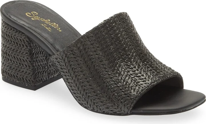 Adapt Raffia Slide Sandal