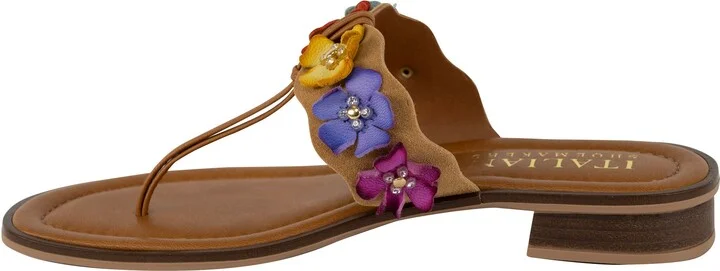 Adara Floral Flip Flop - Image 8